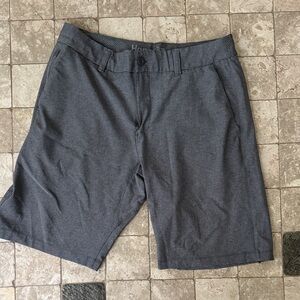 Hang Ten Men's Black Pinstripe Shorts
